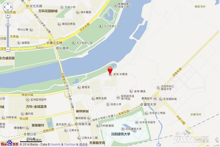 金地长青湾·丹陛位置交通图2