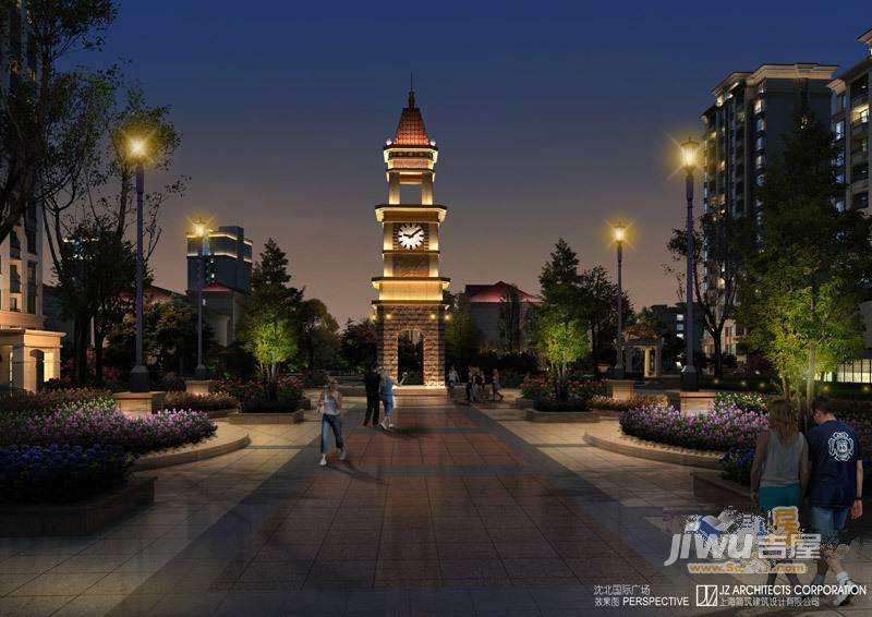 坤博幸福城实景图图片