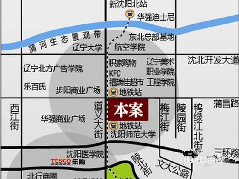 唐轩城市广场位置交通图图片