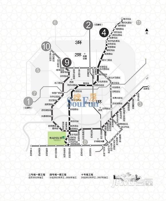 奥园会展广场住宅规划图图片