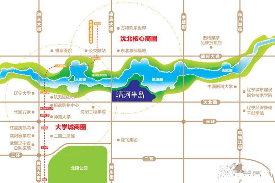 清河半岛位置交通图5