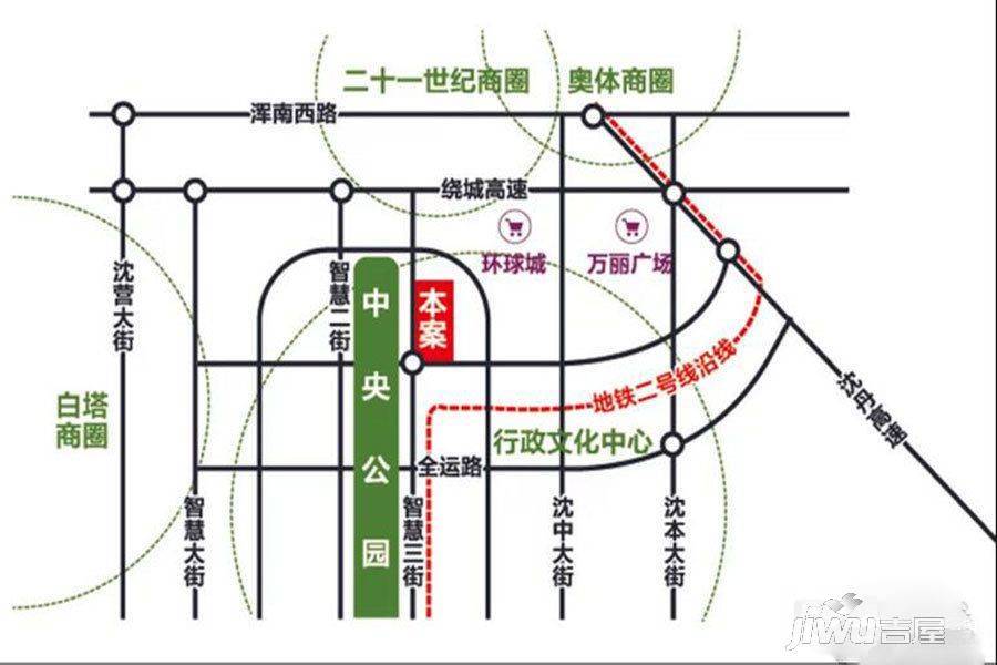 碧桂园公园上城位置交通图图片