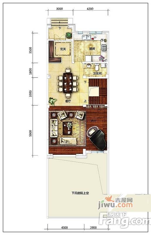 华润·橡树湾7室3厅5卫272㎡户型图