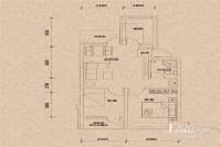 格林香颂2室2厅0卫64㎡户型图