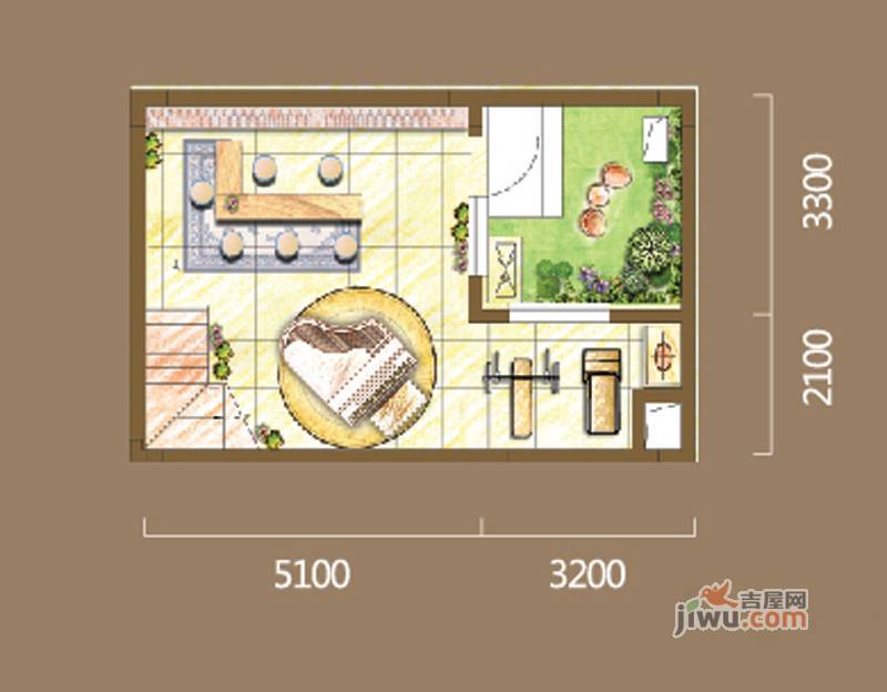 沈阳龙湖滟澜山普通住宅180㎡户型图