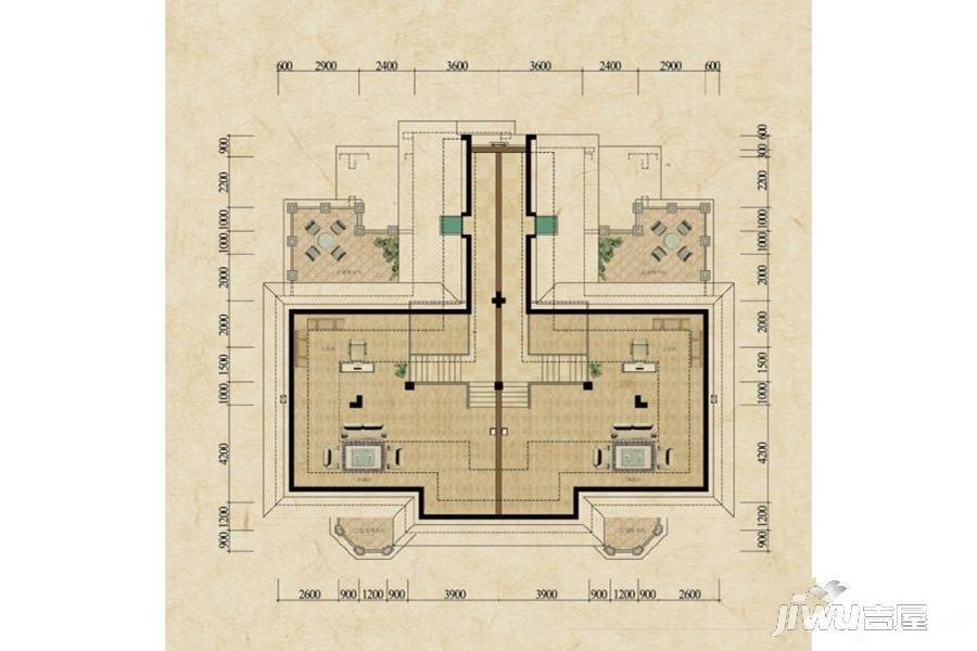 方迪山庄5室3厅2卫402㎡户型图