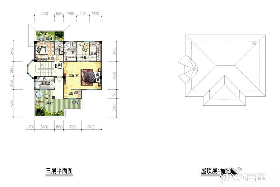 祥和山庄普通住宅617.8㎡户型图