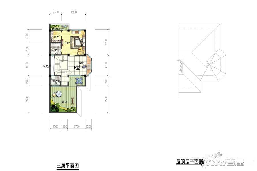 祥和山庄普通住宅520.1㎡户型图