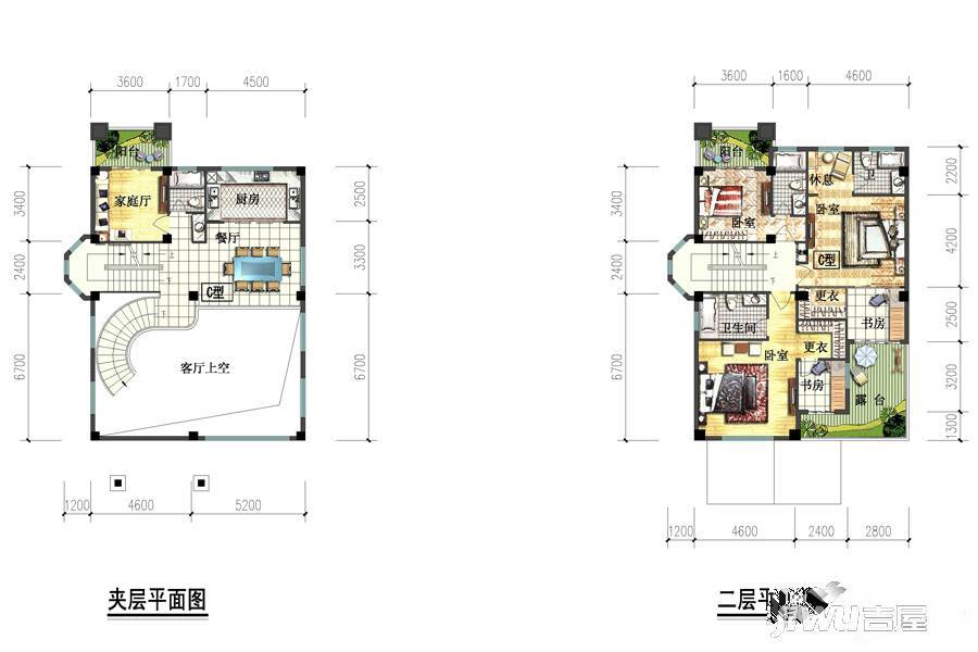 祥和山庄普通住宅528.1㎡户型图