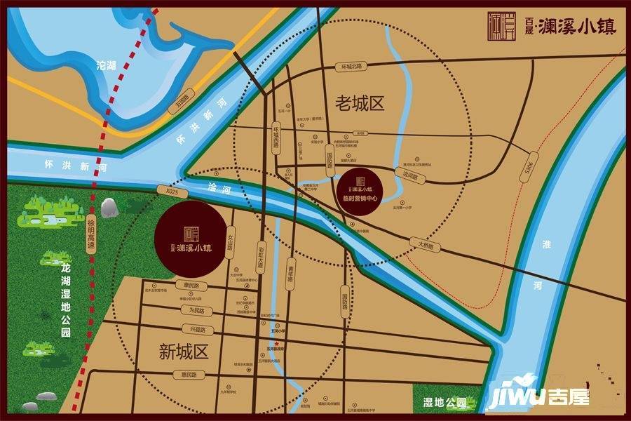 百晟澜溪小镇位置交通图