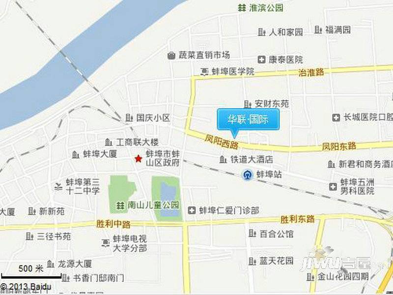 华联·国际位置交通图1