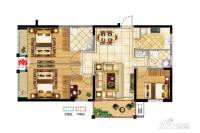 柏庄跨界3室2厅2卫119㎡户型图