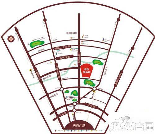 佳乐国际城位置交通图图片