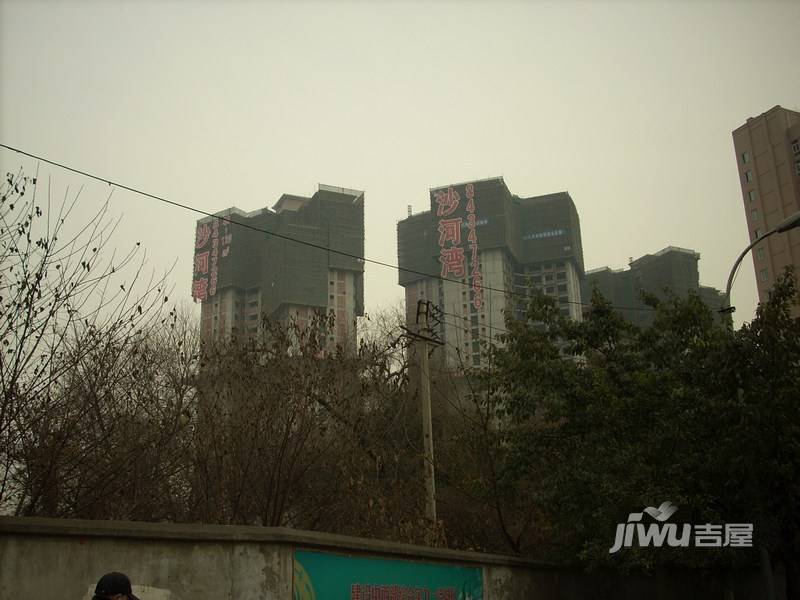 沙河湾商铺实景图图片