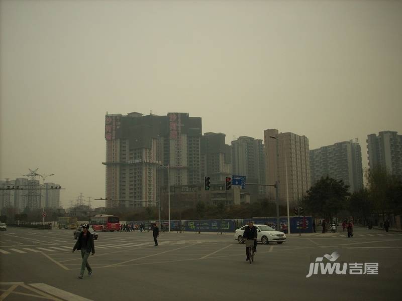 沙河湾商铺实景图图片