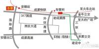 杜鹃城千万间位置交通图图片