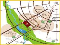 上风港时代广场位置交通图图片