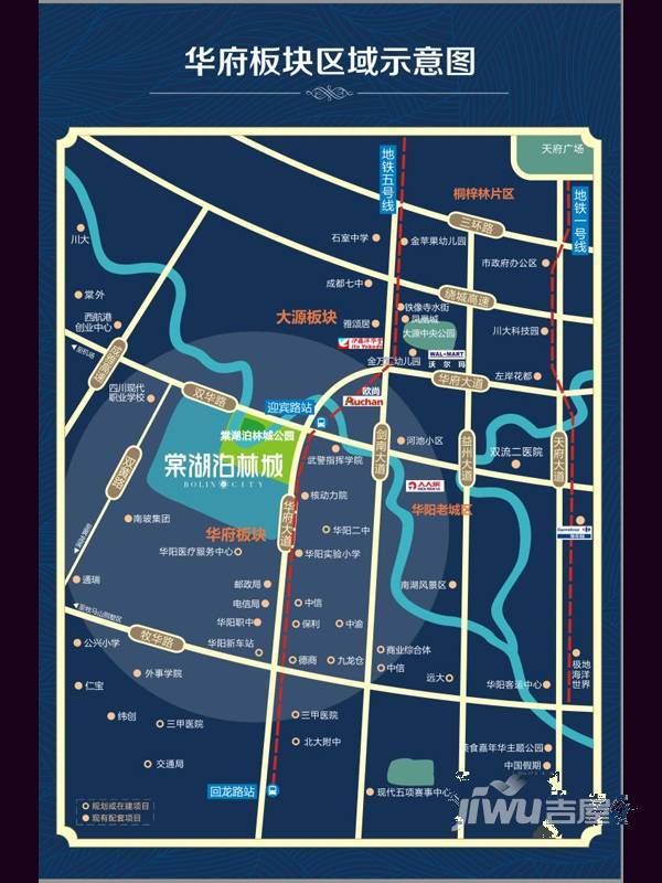 棠湖泊林城南郡位置交通图图片