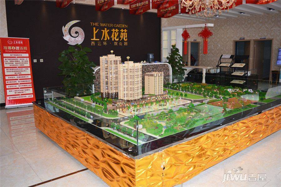 上水花苑沙盘图图片