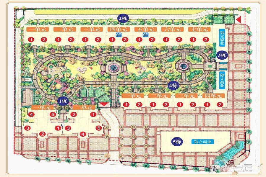 中海熙苑规划图图片