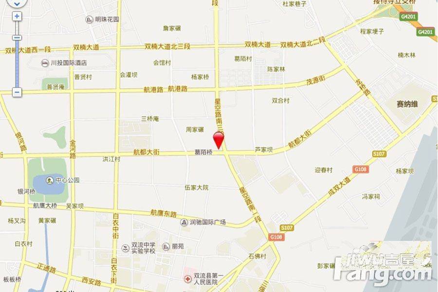 成都国韵村位置交通图2
