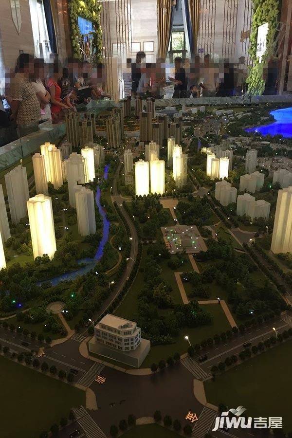 中国铁建北湖国际城实景图图片