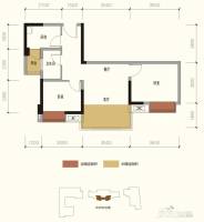 天羽揽月普通住宅64.6㎡户型图