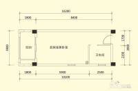 山客部落1室0厅1卫39.8㎡户型图