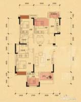 华宇天府花城4室2厅2卫116.6㎡户型图