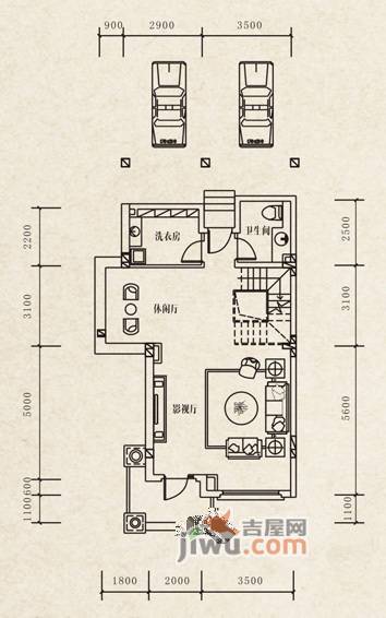 三盛翡俪山4室3厅5卫户型图