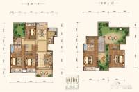 皇冠湖壹号5室2厅3卫163㎡户型图