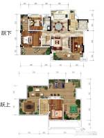 金科天宸商铺4室2厅1卫139㎡户型图