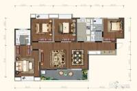 朗诗熙华府4室2厅2卫152㎡户型图