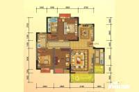 贵通御苑心悦城3室2厅2卫115㎡户型图