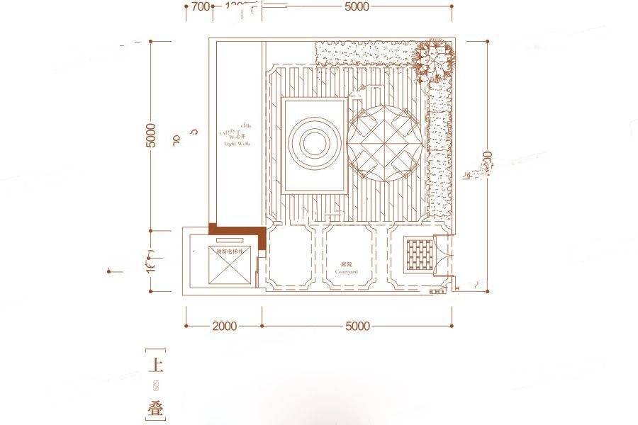 蓝光雍锦世家7室3厅4卫183㎡户型图