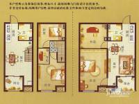 新宏·香榭丽舍2室2厅1卫51㎡户型图
