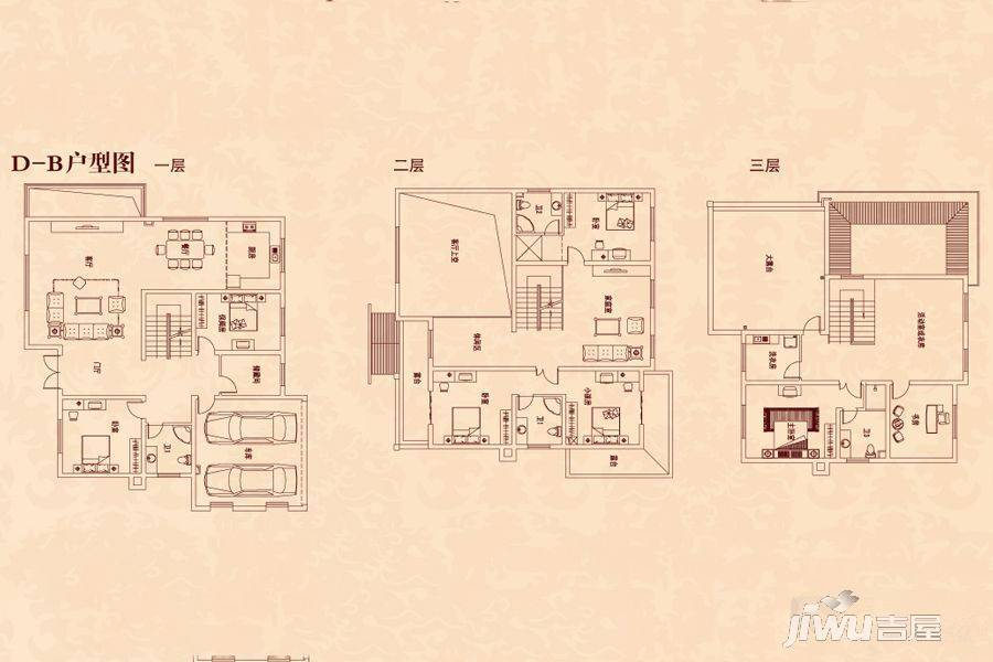 航民望江园6室4厅4卫543.7㎡户型图