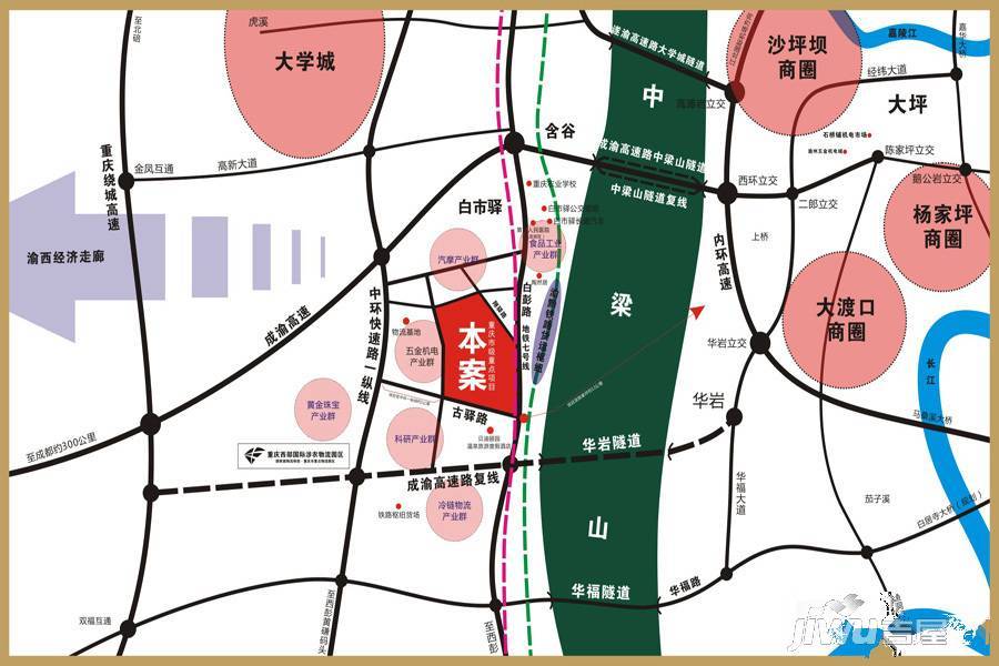 赣江国际五金机电采购中心位置交通图
