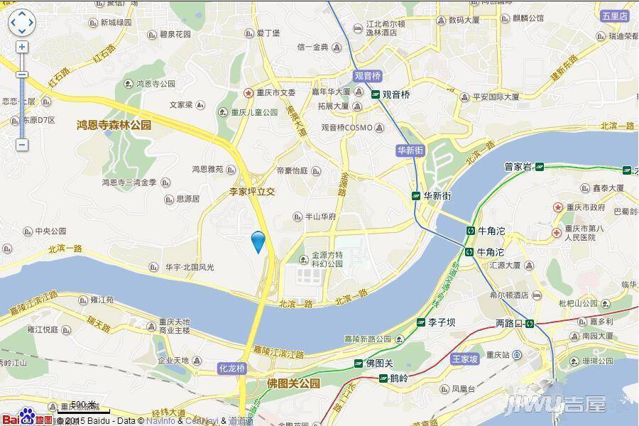 国美江天御府位置交通图图片