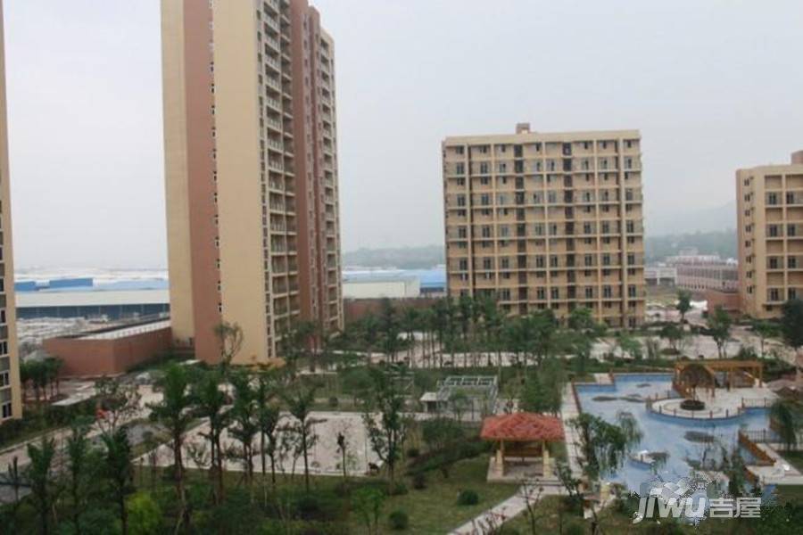 耀文枫林郡实景图图片