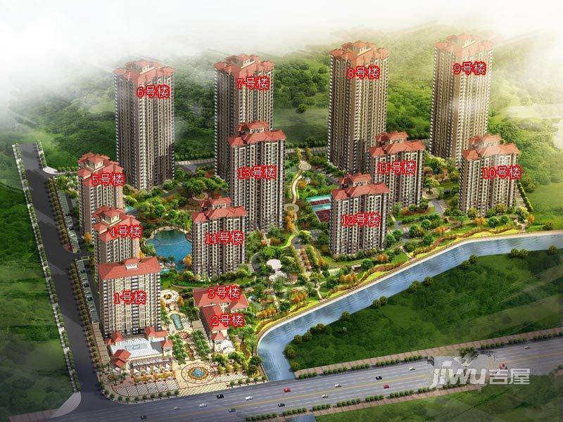 昌龙阳光尚城规划图图片