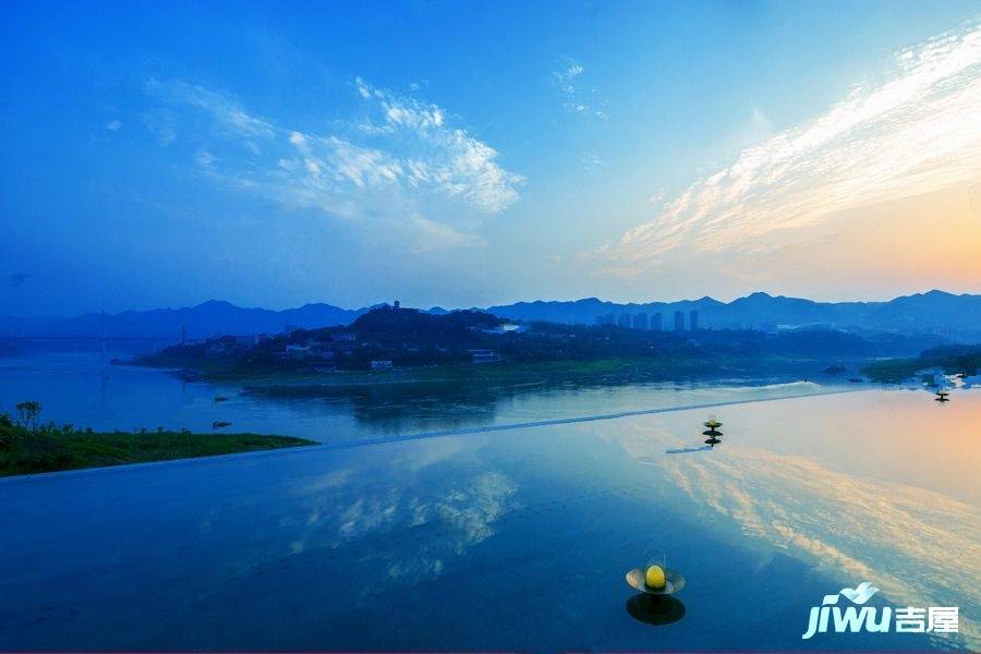 新江与城天越实景图