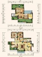 半山公馆3室2厅2卫160.1㎡户型图