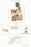 俊豪城3室2厅2卫127㎡户型图