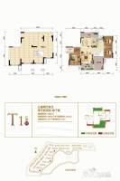 俊豪城3室2厅2卫128.6㎡户型图