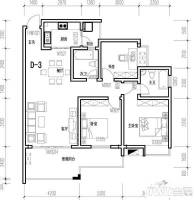 潼南龙乡苑铜新花园3室2厅2卫108.1㎡户型图