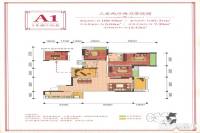 潼南瀚恩学府蓝湾3室2厅2卫109.8㎡户型图