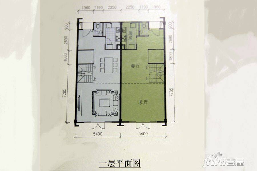 御峰誉都4室2厅5卫282㎡户型图