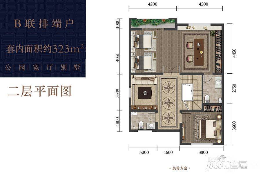 龙湖九里峰景5室7厅6卫户型图