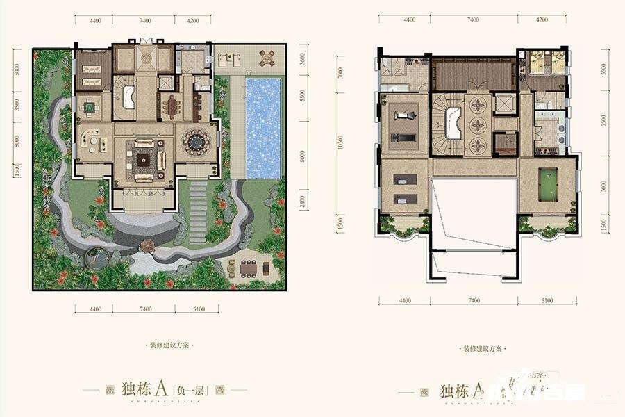 新江与城天奕8室6厅7卫800㎡户型图